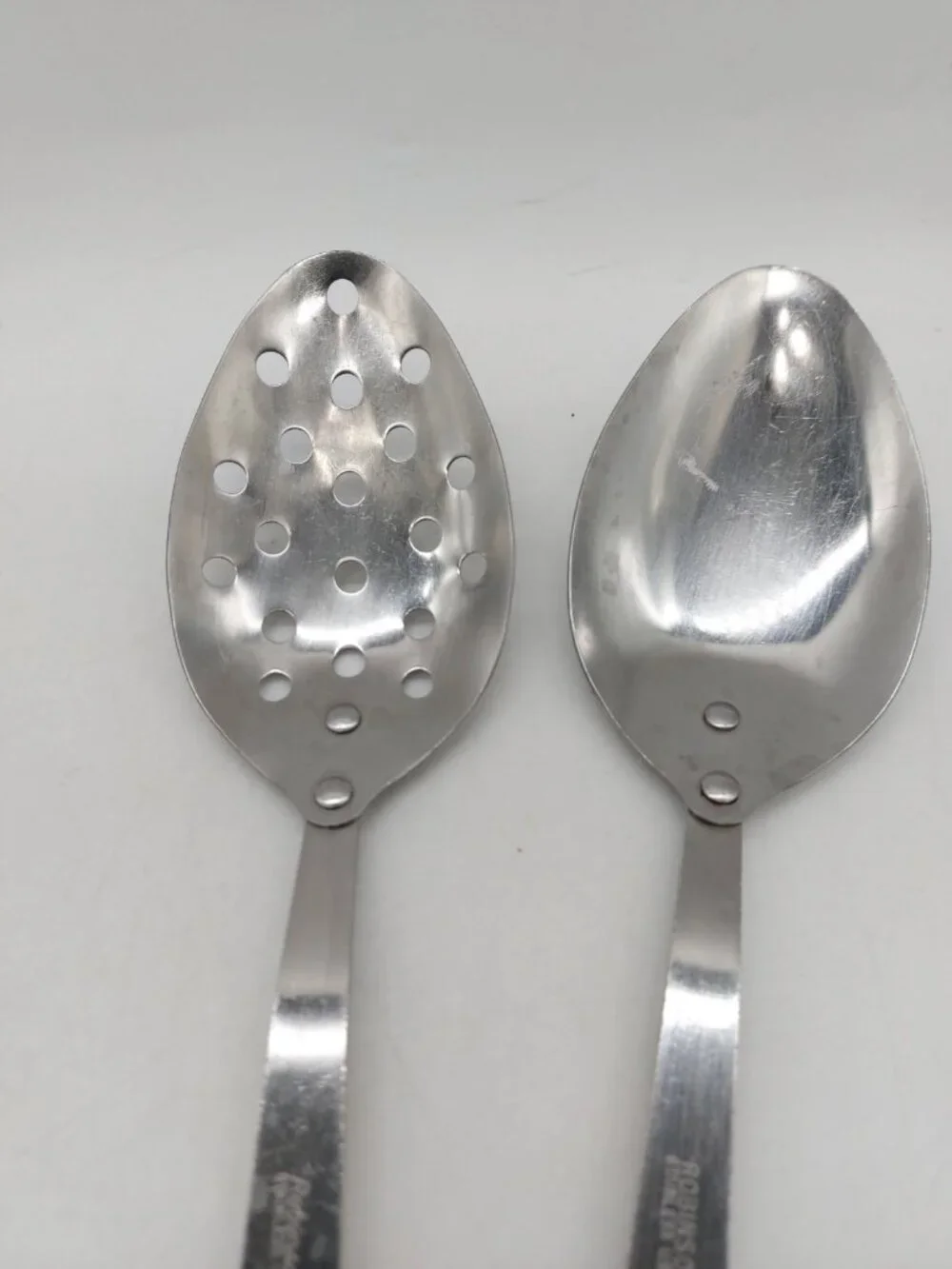 Robinson Knife CO USA Spoons Wood Handle 12